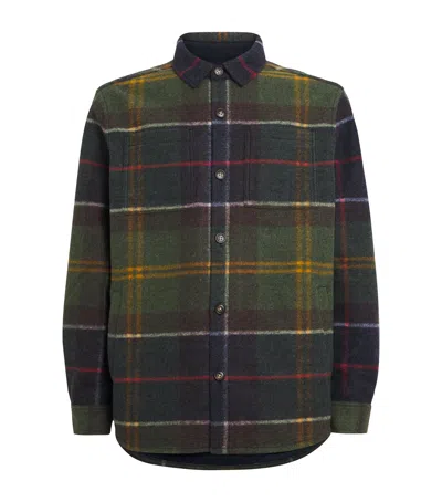 Barbour Check Chapter Overshirt In Multi