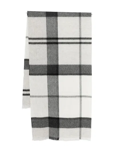 BARBOUR CHECK-PATTERN SCARF