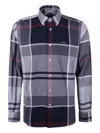 Barbour Tailored Shirt Button-down Collar In Blue