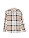 Barbour Bredon Tartan Check Button Front Shirt In Multi