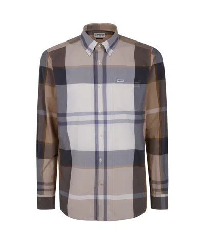Barbour Check Printed Shirt In Multicolor