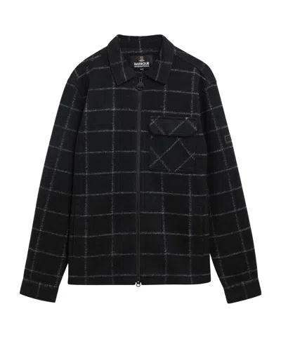 BARBOUR CHECK ZIP OVERSHIRT