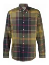 Barbour Glendaletailored Long-sleeve Shirt In Green