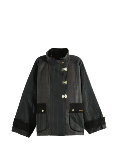Barbour Checked Jacket In Green