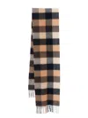Barbour Checked Scarf In Brown