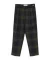 Barbour Checked Straight-leg Trousers In Multi