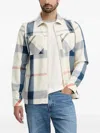 Barbour Cotton Check Ettrick Overshirt In Multi