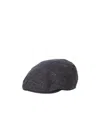 Barbour Checkered Hat In Black