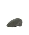 Barbour Checkered Hat In Black