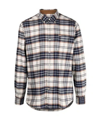 Barbour Checkered Shirt In Gray