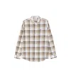 Barbour Check-pattern Shirt In White
