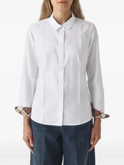 Barbour Check-trim Shirt In Multi