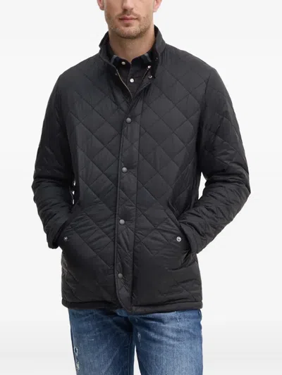 Barbour Chelsea Quilted Jacket In Black