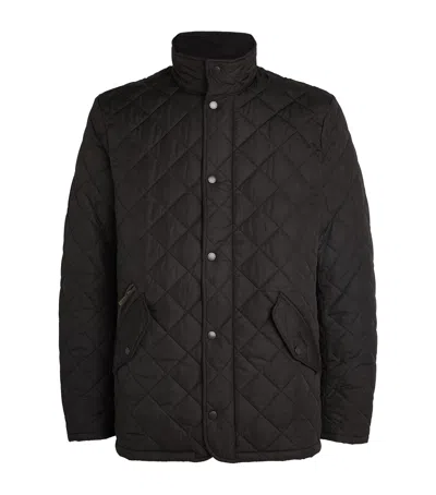 Barbour Chelsea Sportsquilt Jacket In Black