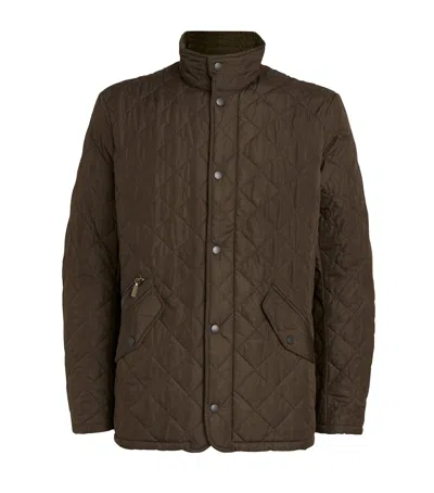 Barbour Chelsea Sportsquilt Jacket In Green