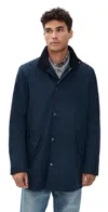 Barbour Chelsea Waterproof Jacket Navy In Blue