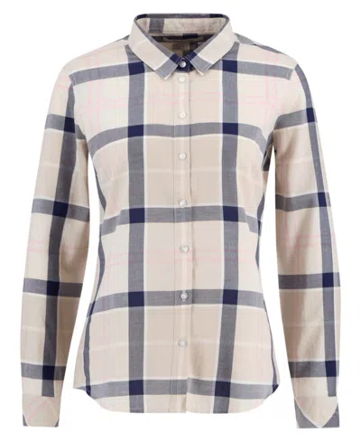 Barbour Cherry Blossom Tartan Regular Fit Women's Shirt