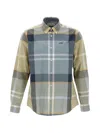 Barbour Cotton Shirt With Vintage Check Pattern In Multi