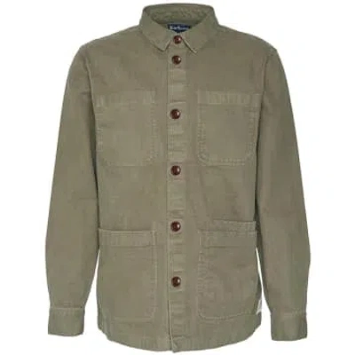 Barbour Chesterwood Overshirt In Green