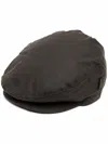 Barbour Cheviot Waxed Hat In Green