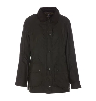 Barbour Beadnell Jacket In Dark Green