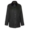 Barbour Classic Beadnell Wax Jacket In Black