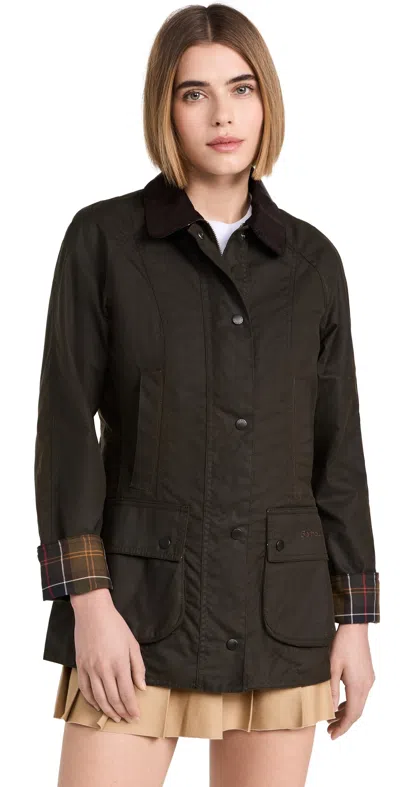 Barbour Classic Beadnell Wax Jacket Olive