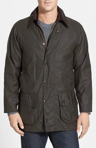 BARBOUR BARBOUR 'CLASSIC BEAUFORT' RELAXED FIT WAXED COTTON JACKET