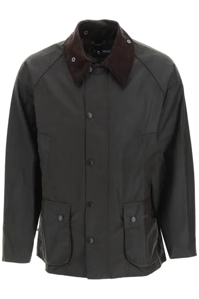 Barbour Classic Bedale Wax Jacket In Brown