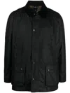 Barbour Ashby Realizzato In Cotone Cerato Sylkoil 203 G. Presenta Un Taglio Comodo. Chiusura Antivento Con B In Black