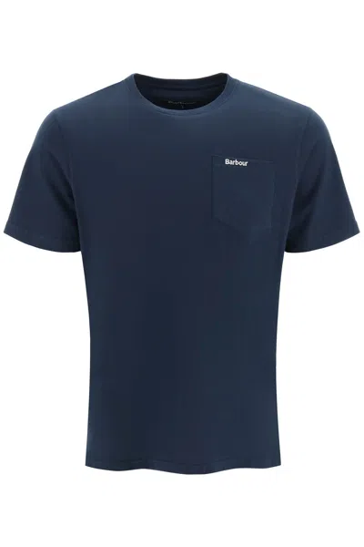 Barbour Classic Chest Pocket T-shirt In Navy (blue)