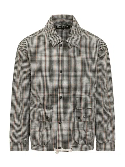Barbour Classic Quadri Jacket With Pocket In Multi