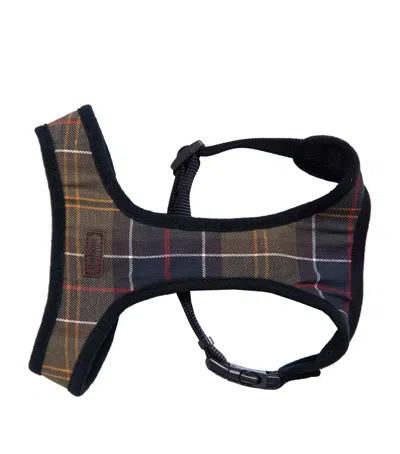 Barbour Classic Tartan Dog Harness In Multi