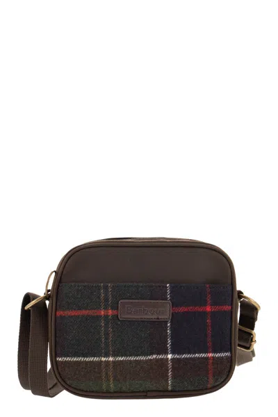 Barbour Classic Tartan Shoulder Bag In Brown