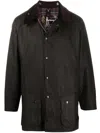 Barbour Classic Beaufort - Waxed Cotton Jacket In Green