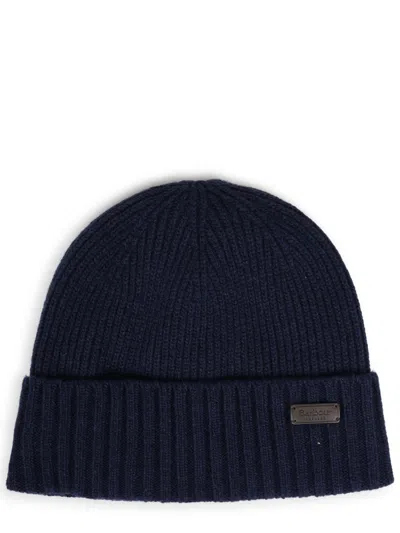 Barbour Classic Wool-blend Hat For Men In Blue