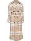 Barbour Claudette Trench Coat In 中性色