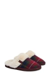 Barbour Claudia Faux Fur Lined Scuff Slipper In Multi
