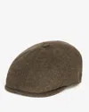 Barbour Claymore Mens Bakerboy Cap In Brown