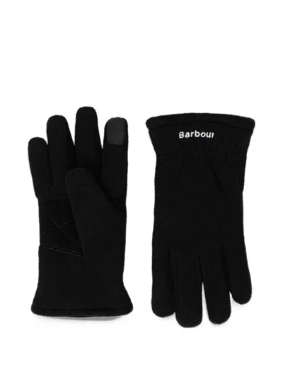 Barbour Coalford Fleece Gloves In Black