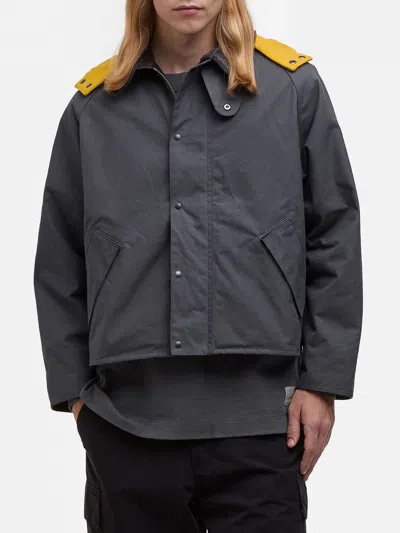 BARBOUR COAT BARBOUR MEN COLOR BLUE,H49545009