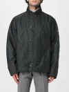 Barbour Coat  Men Color Green In Black