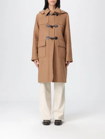 Barbour Coat  Woman Color Beige In Brown
