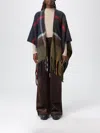 Barbour Isla Boucle Serape Cape In Multi