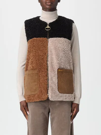 Barbour Coat  Woman Color Camel In Brown