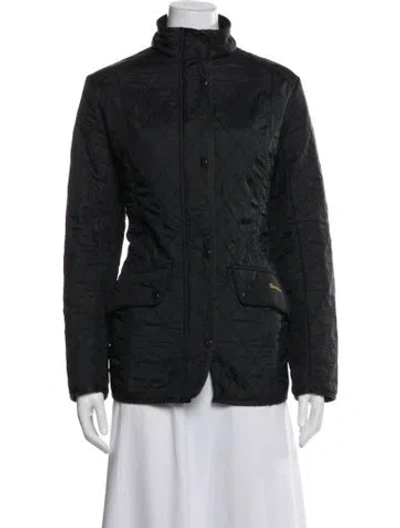 Pre-owned Barbour Coat In Black