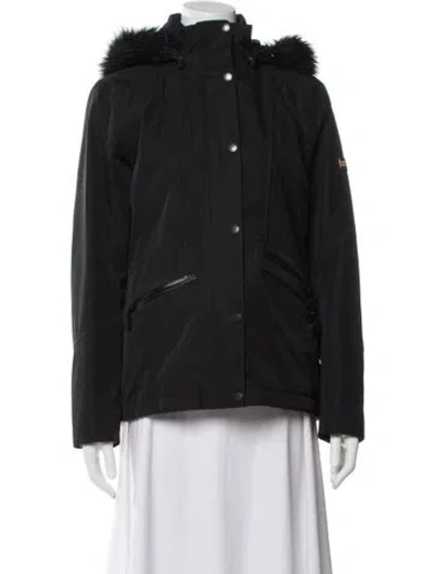 Pre-owned Barbour Coat In Gray