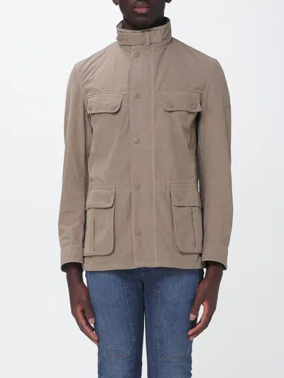 Barbour Duke 4 Cotton Parka In Nude