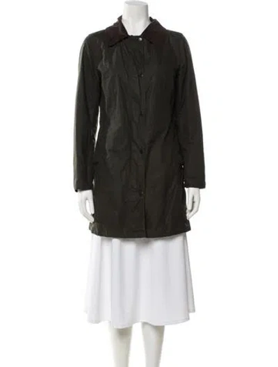 Pre-owned Barbour Coat In Multi