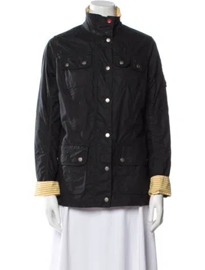 Pre-owned Barbour Coat In Neutral